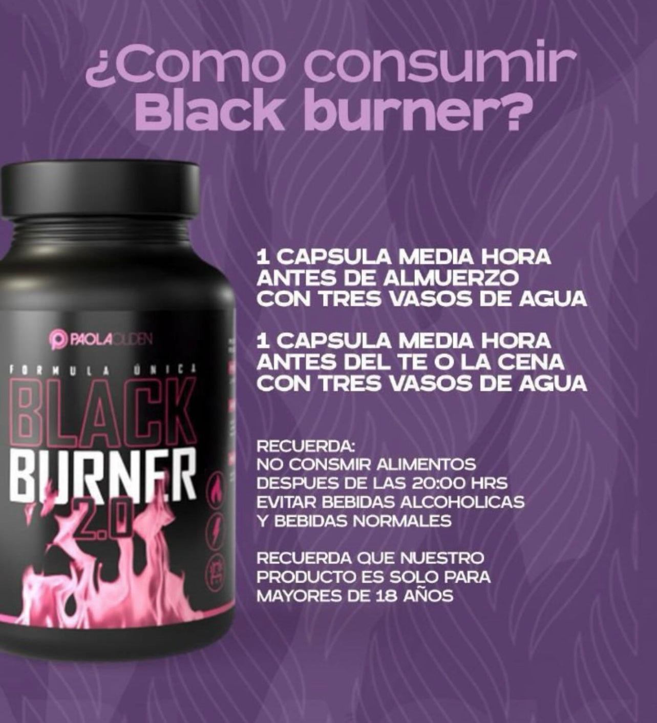 BLACK BURNER